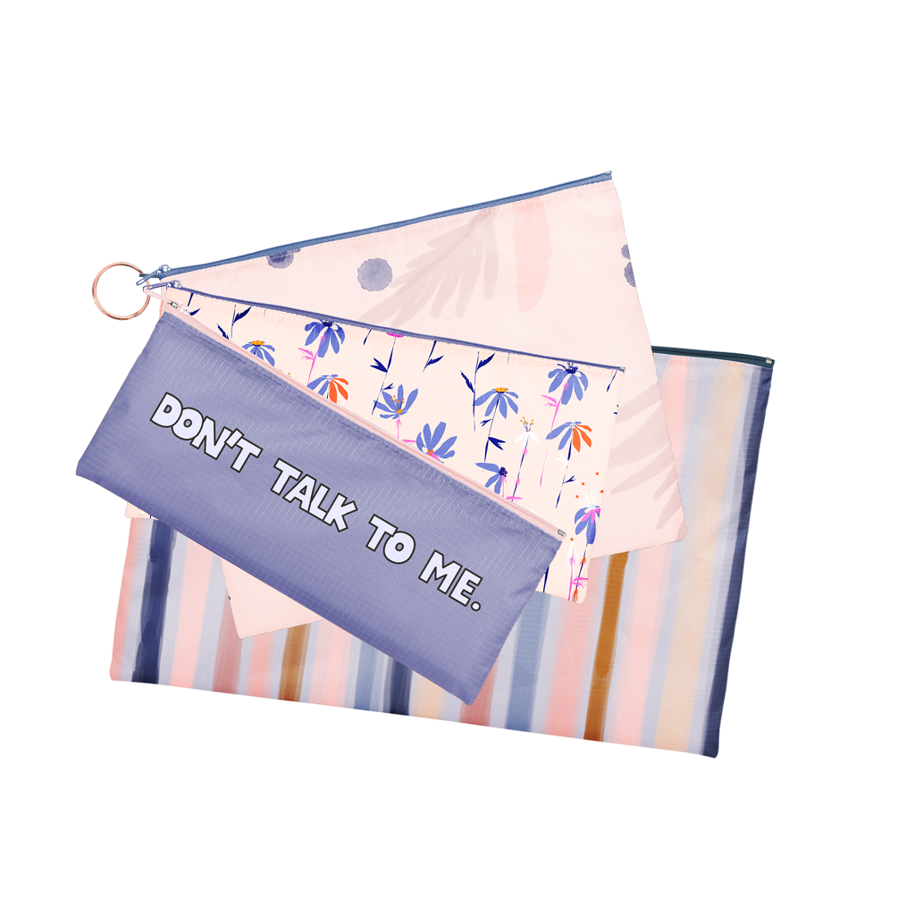 Indigo Dreams Pouch Set