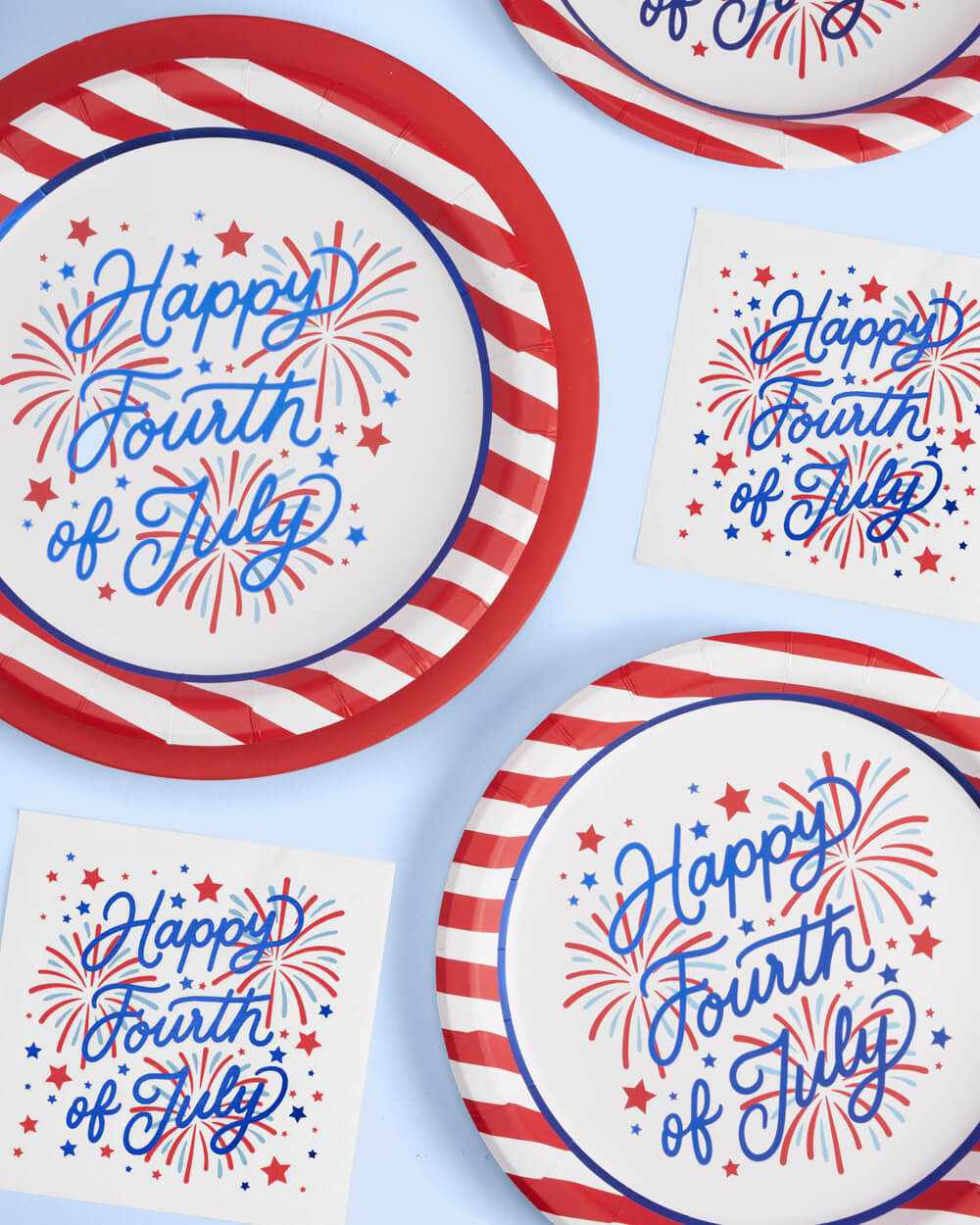 Party In The USA Napkins - 25 foil napkins