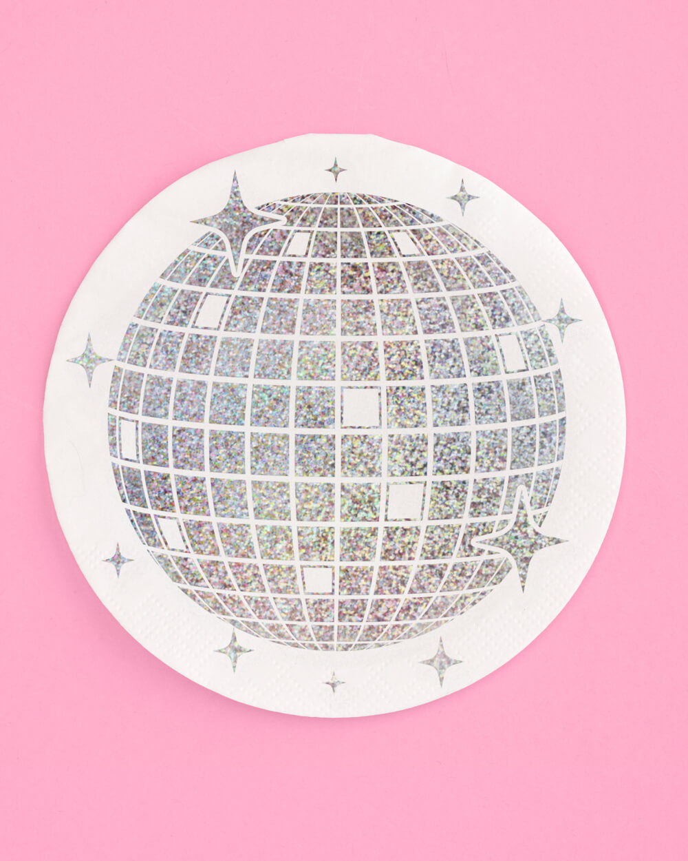 Shimmer Disco Napkin - 25 foil napkins