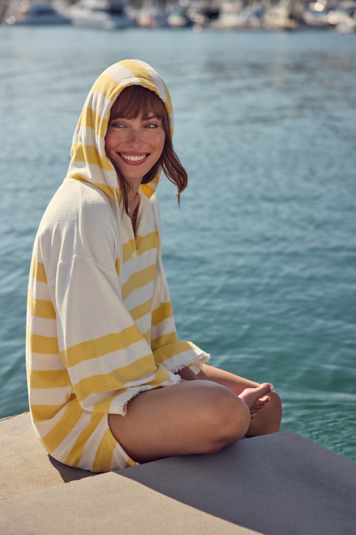 Cabana Paradise Stripe Cover Up