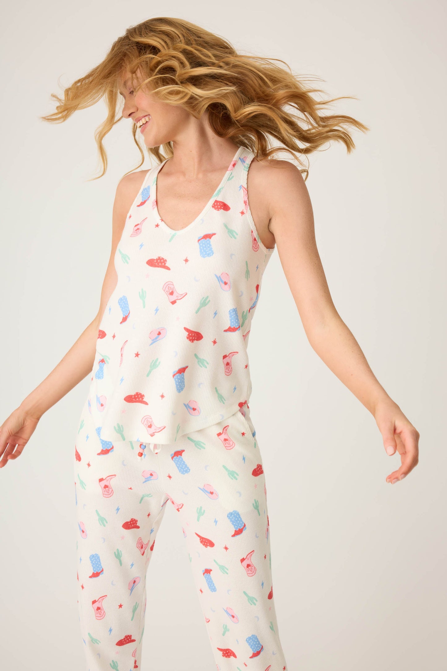 American Honey Cowboy PJ Set