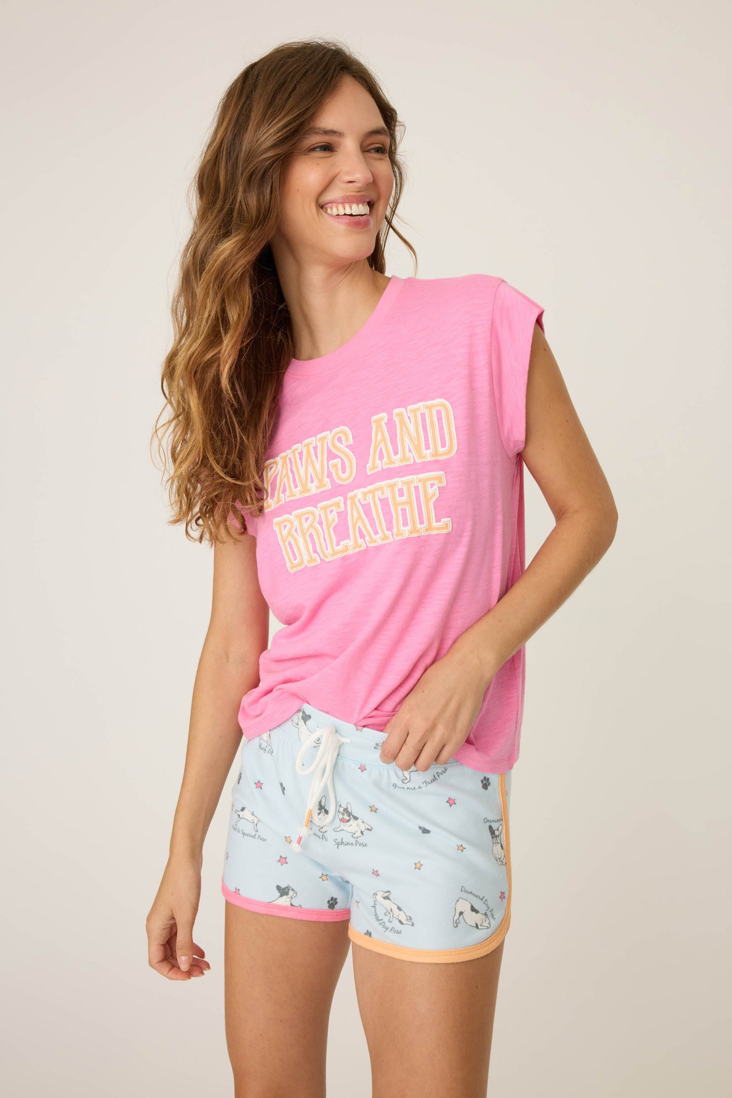 Paws & Breathe Graphic Short Sleeve T-Shirt