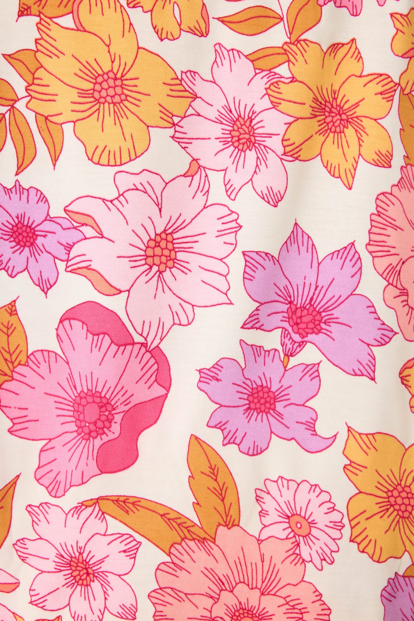 Sweet Dreams Floral Print Modal Shorts