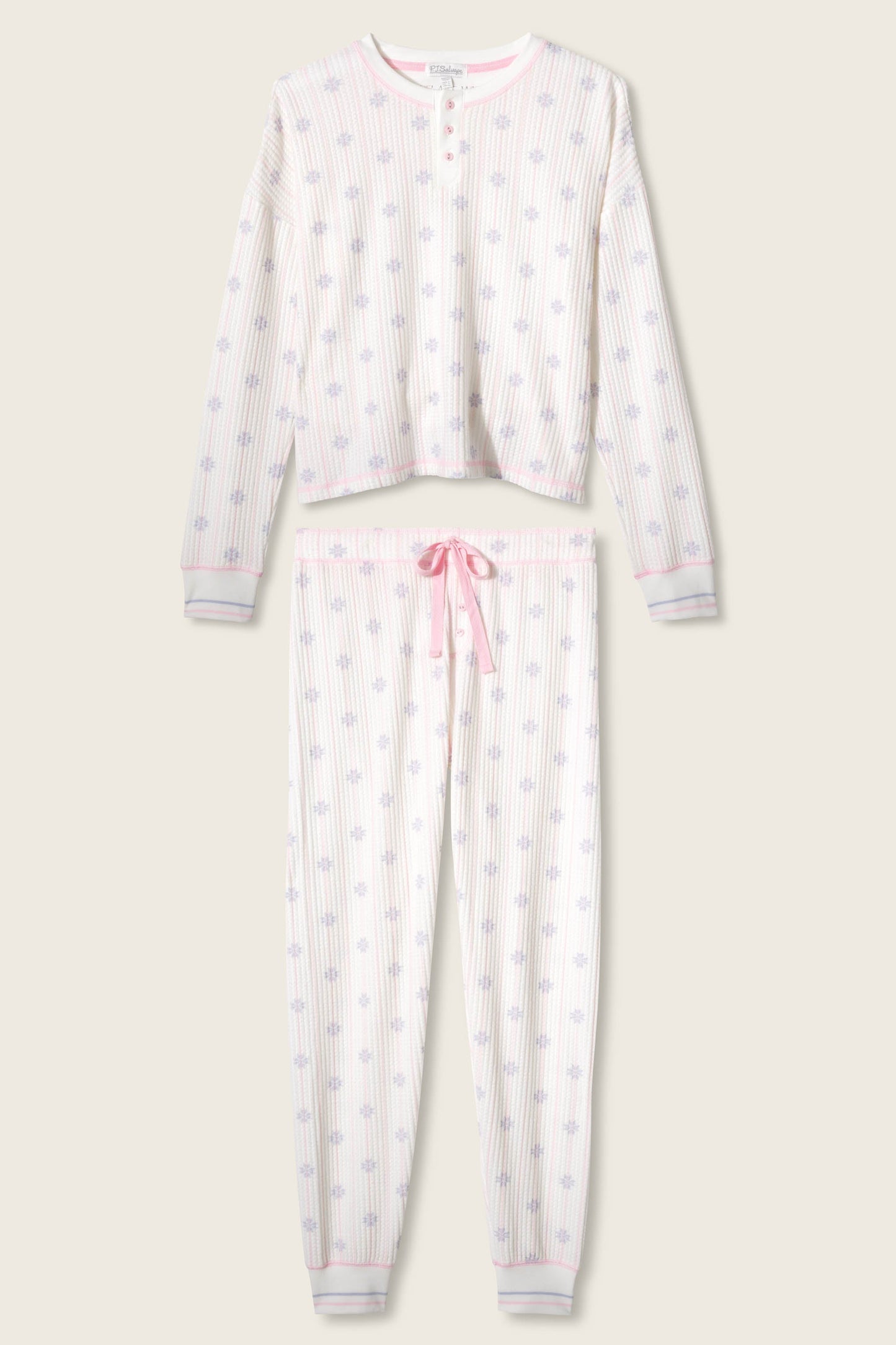 Ski Jammie Classics Snowflake Wishes PJ Set
