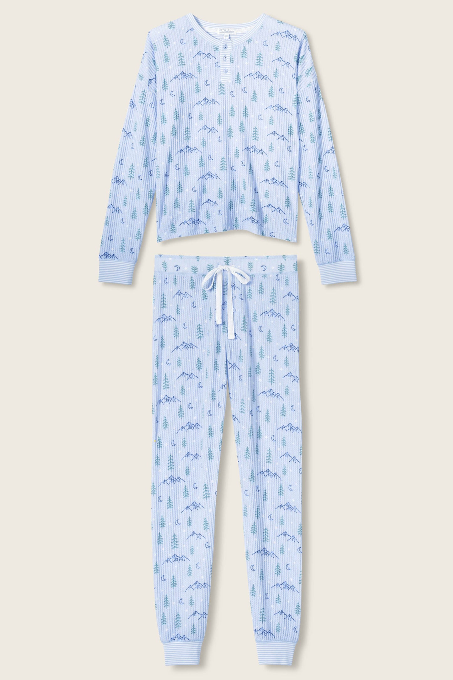 Ski Jammie Classics Mountain Dreams Plus Size PJ Set