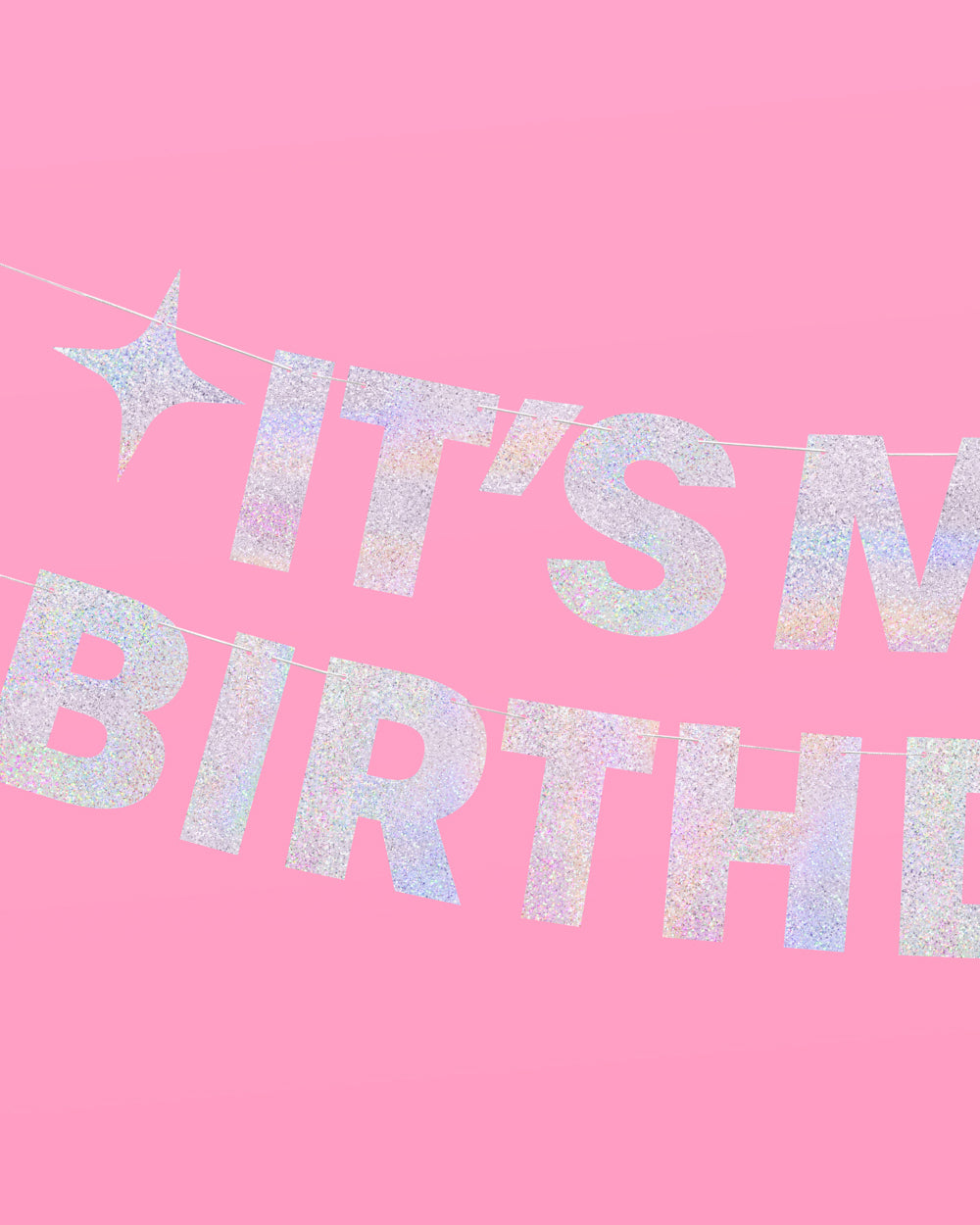 Shimmer Bday Girl Pack - banner, tats + tiara