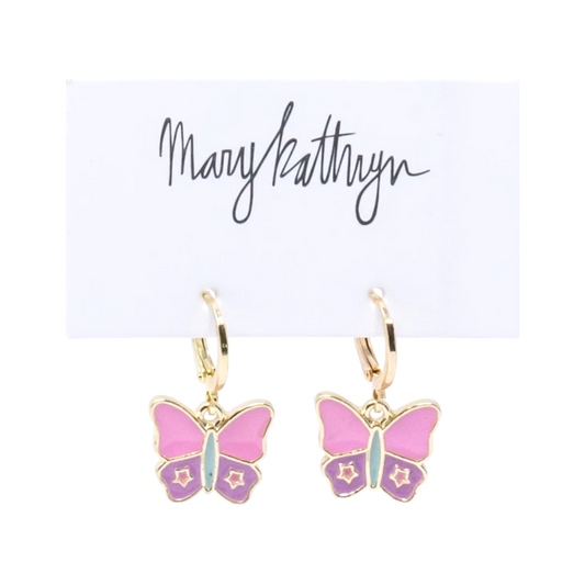 Pink & Purple Butterfly Huggies