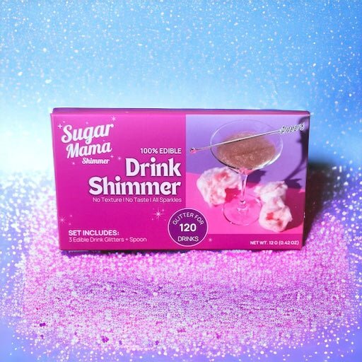 Oh Baby Gift Box - Pink, White & Blue - Sugar Mama Shimmer