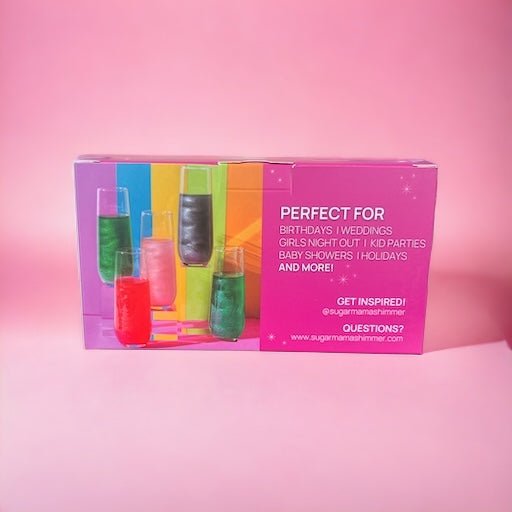 Princess Gift Box - Pink, Purple, Teal - Sugar Mama Shimmer