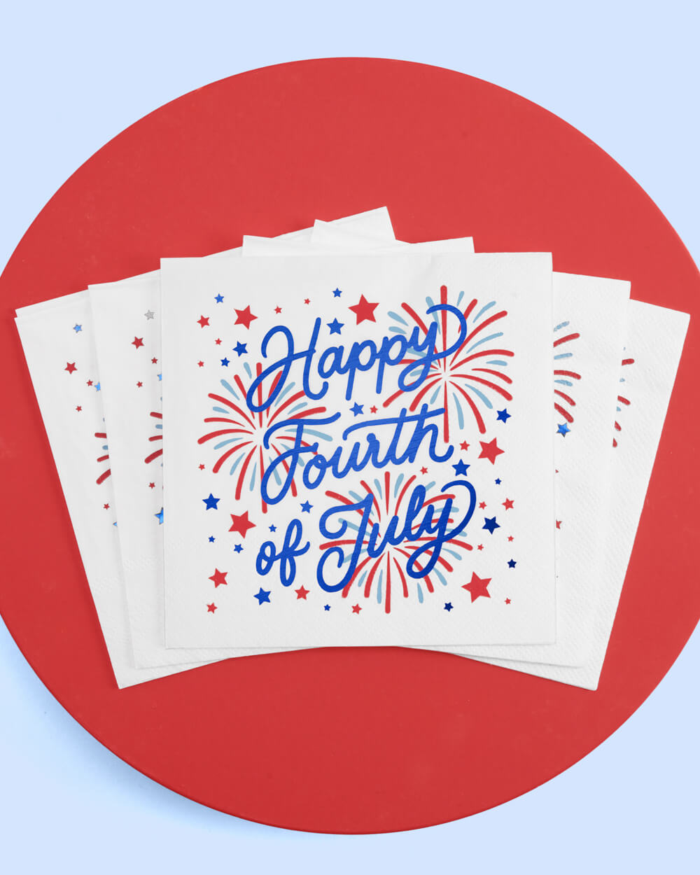 Party In The USA Napkins - 25 foil napkins