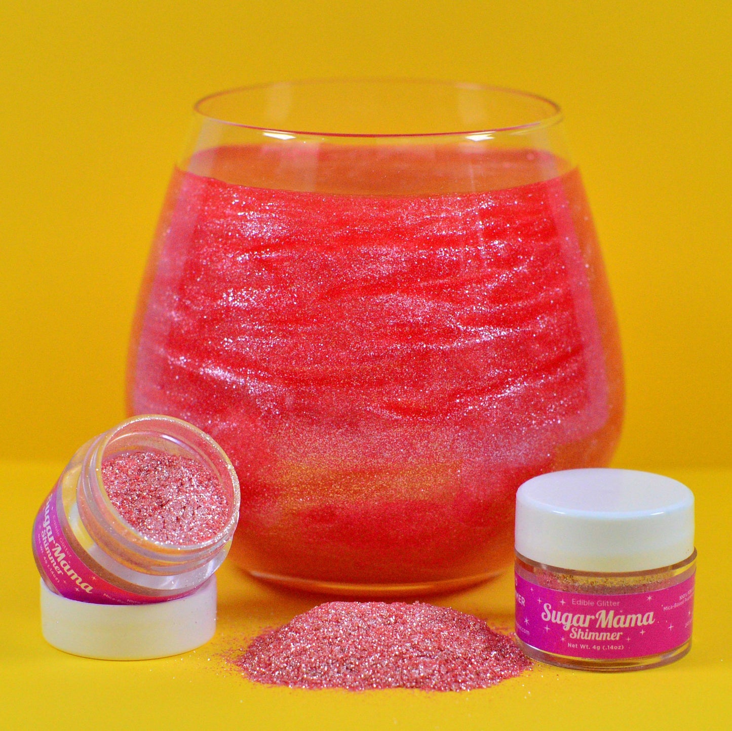 Cha Cha Red Shimmer - Sugar Mama Shimmer