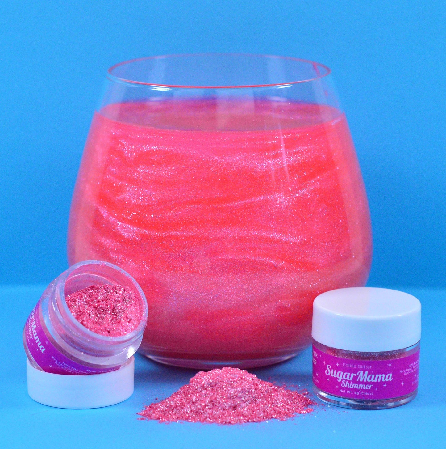 Girl Power Pink Shimmer - Sugar Mama Shimmer