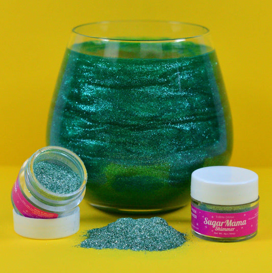 Glow Up Green Shimmer - Sugar Mama Shimmer