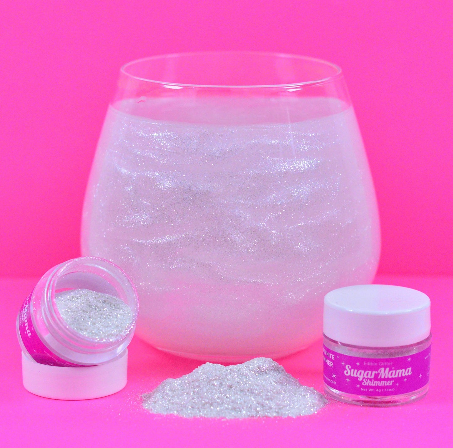 Ice Queen White Shimmer - Sugar Mama Shimmer