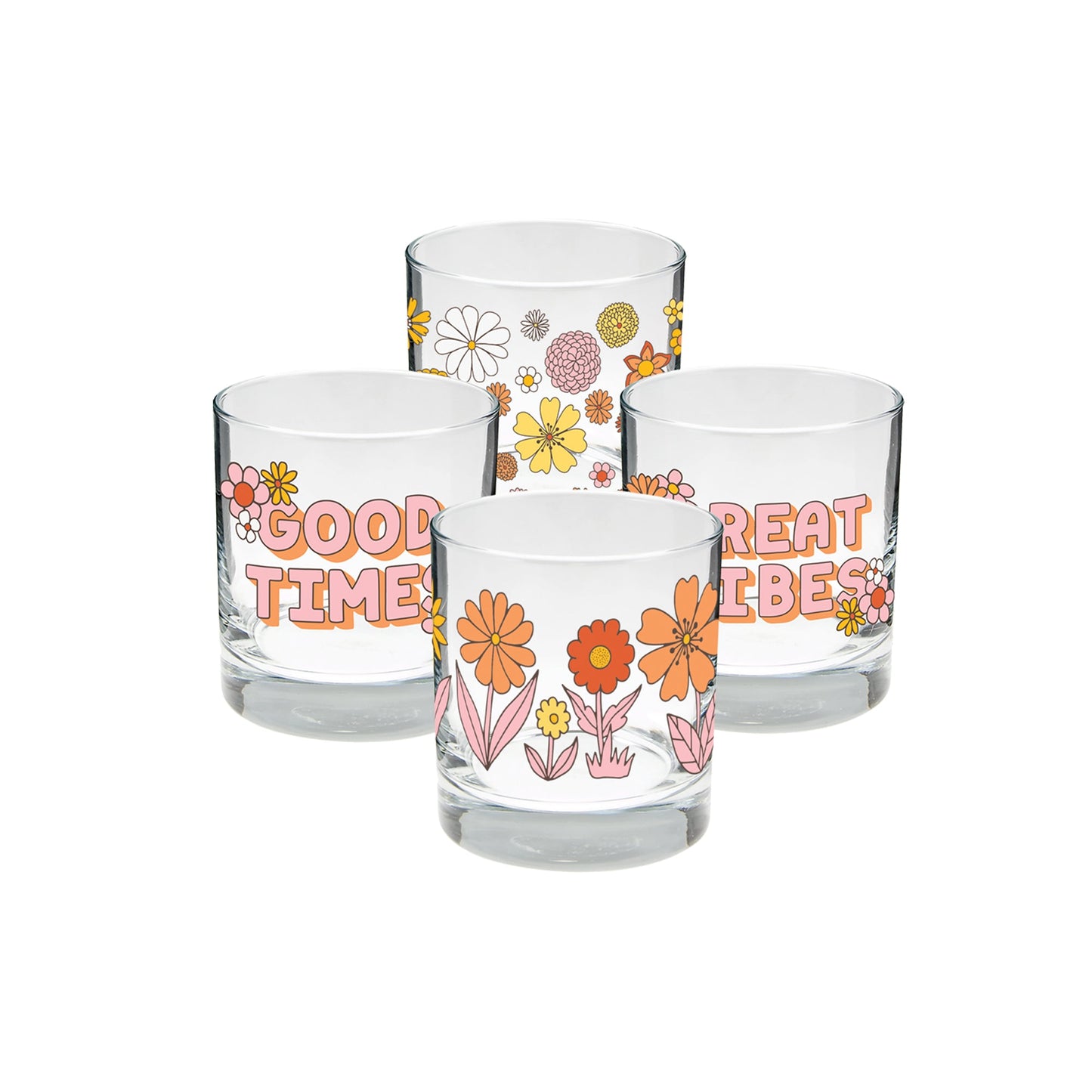 Flower Power Rocks Set