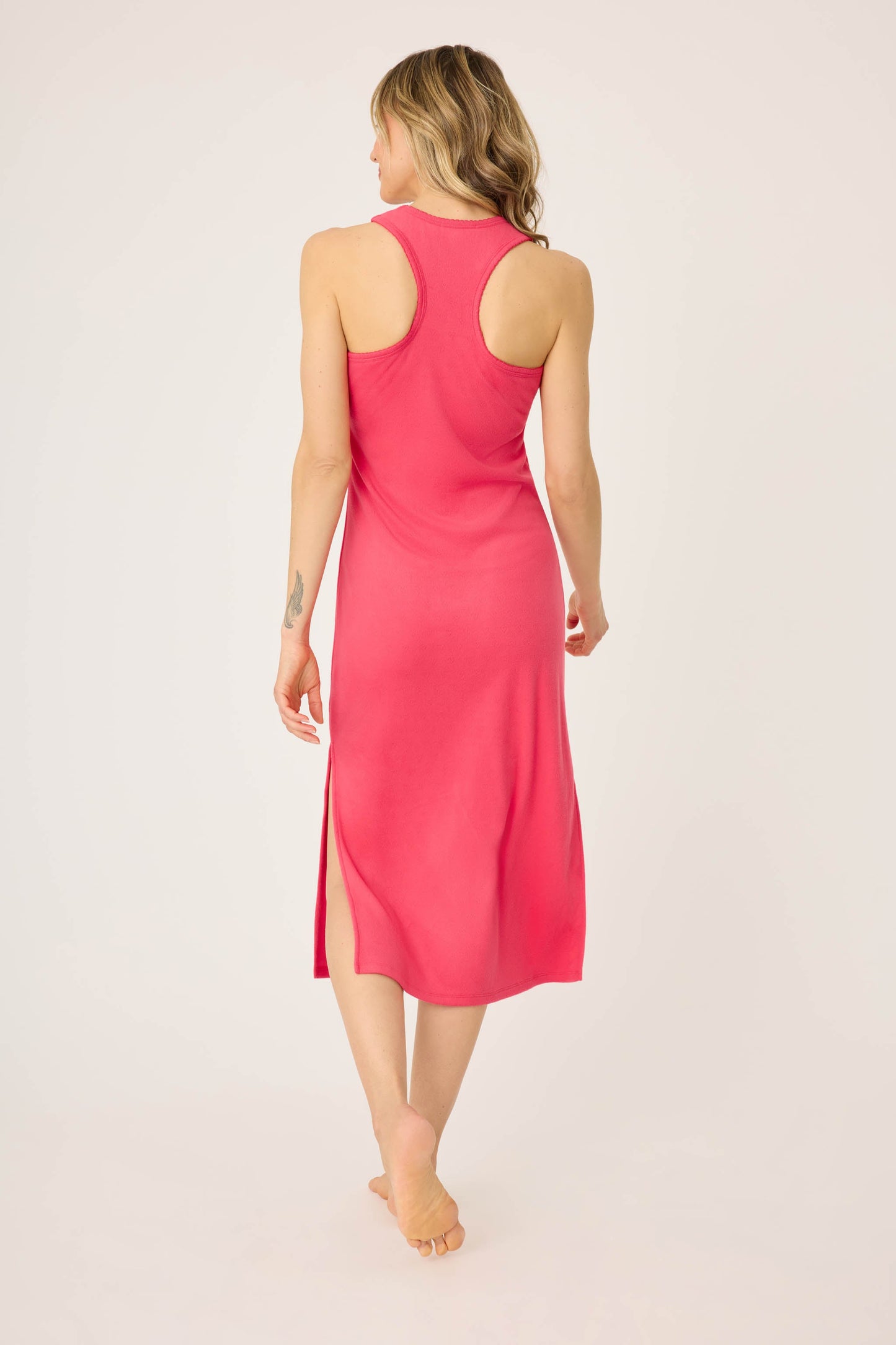 Tropical Dreams Solid Midi Dress