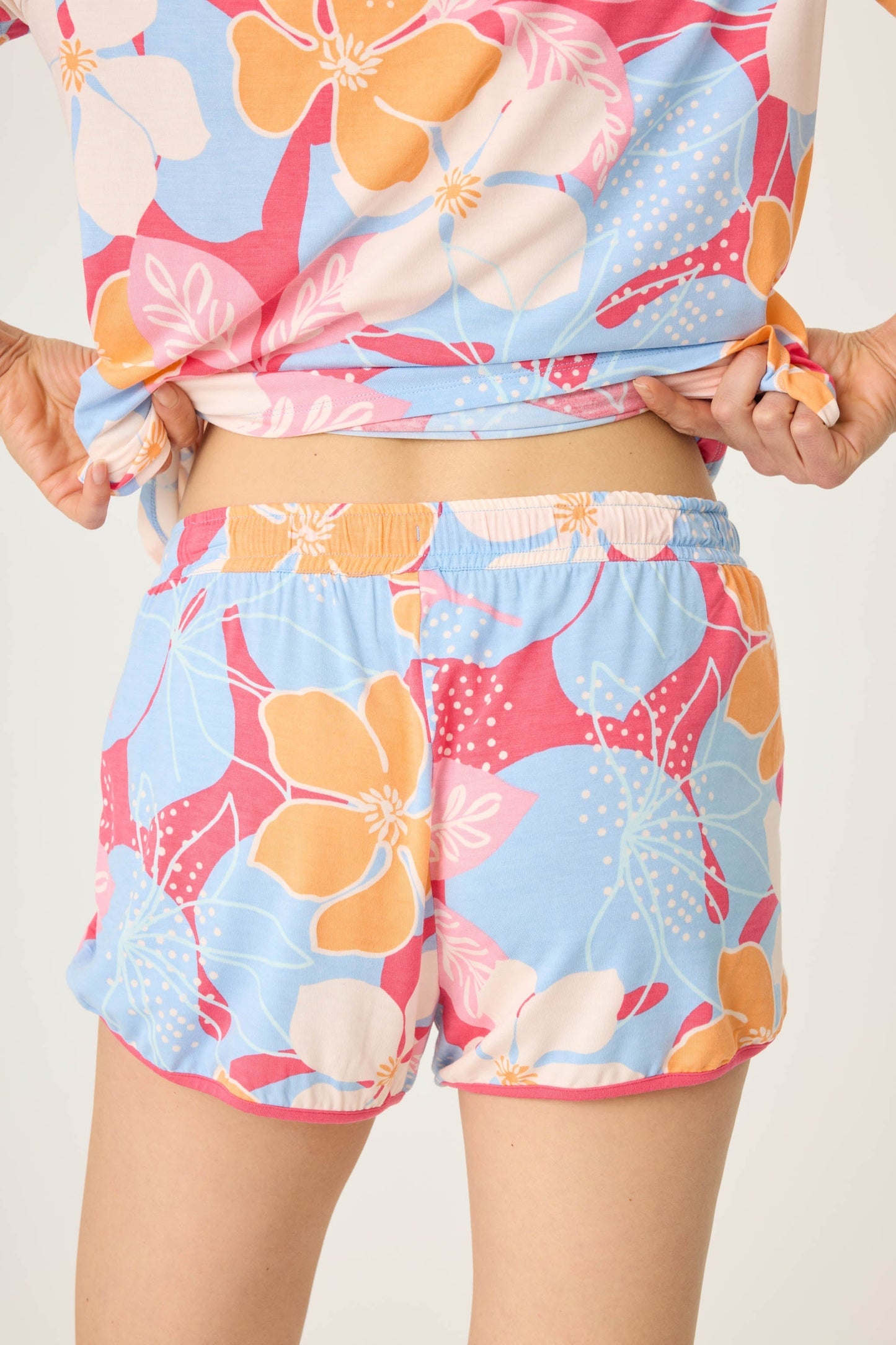 Tropical Dreams Floral Shorts
