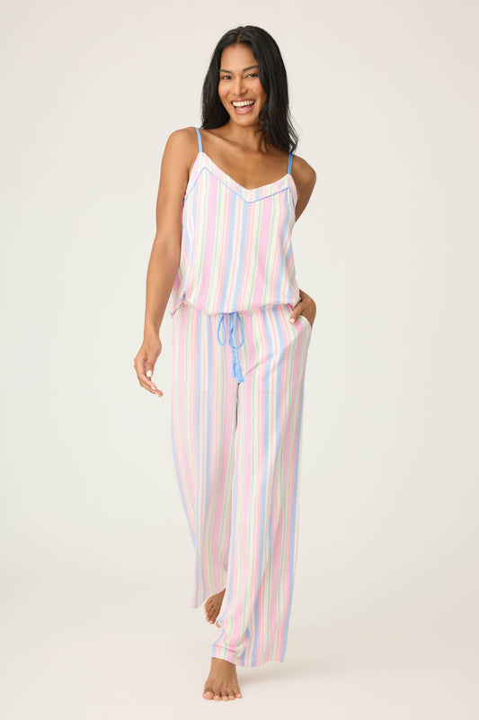 Bayside Dreams Striped PJ Set