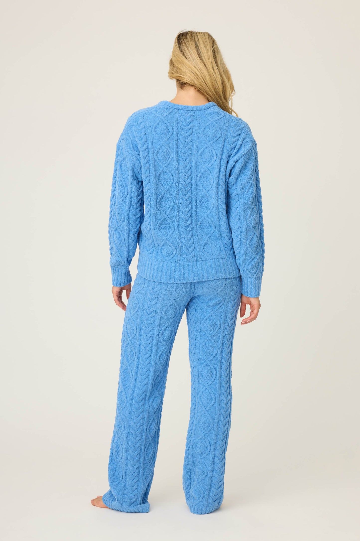Chenille Cable Knit Lounge Set