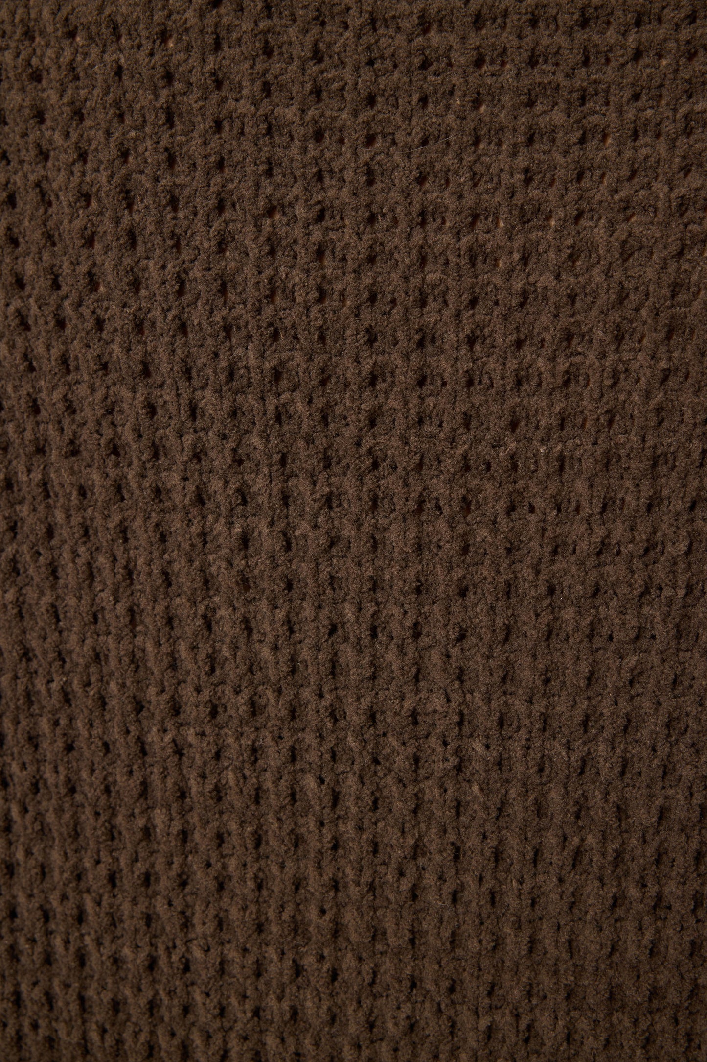 Chenille Waffle Chocolate Lounge Set