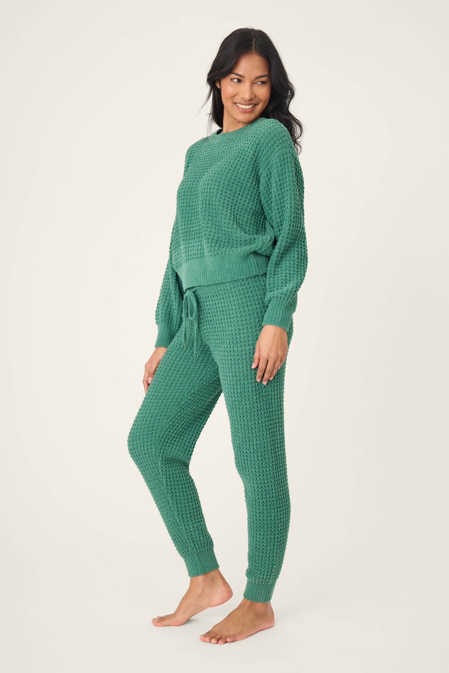 Chenille Waffle Forest Lounge Set