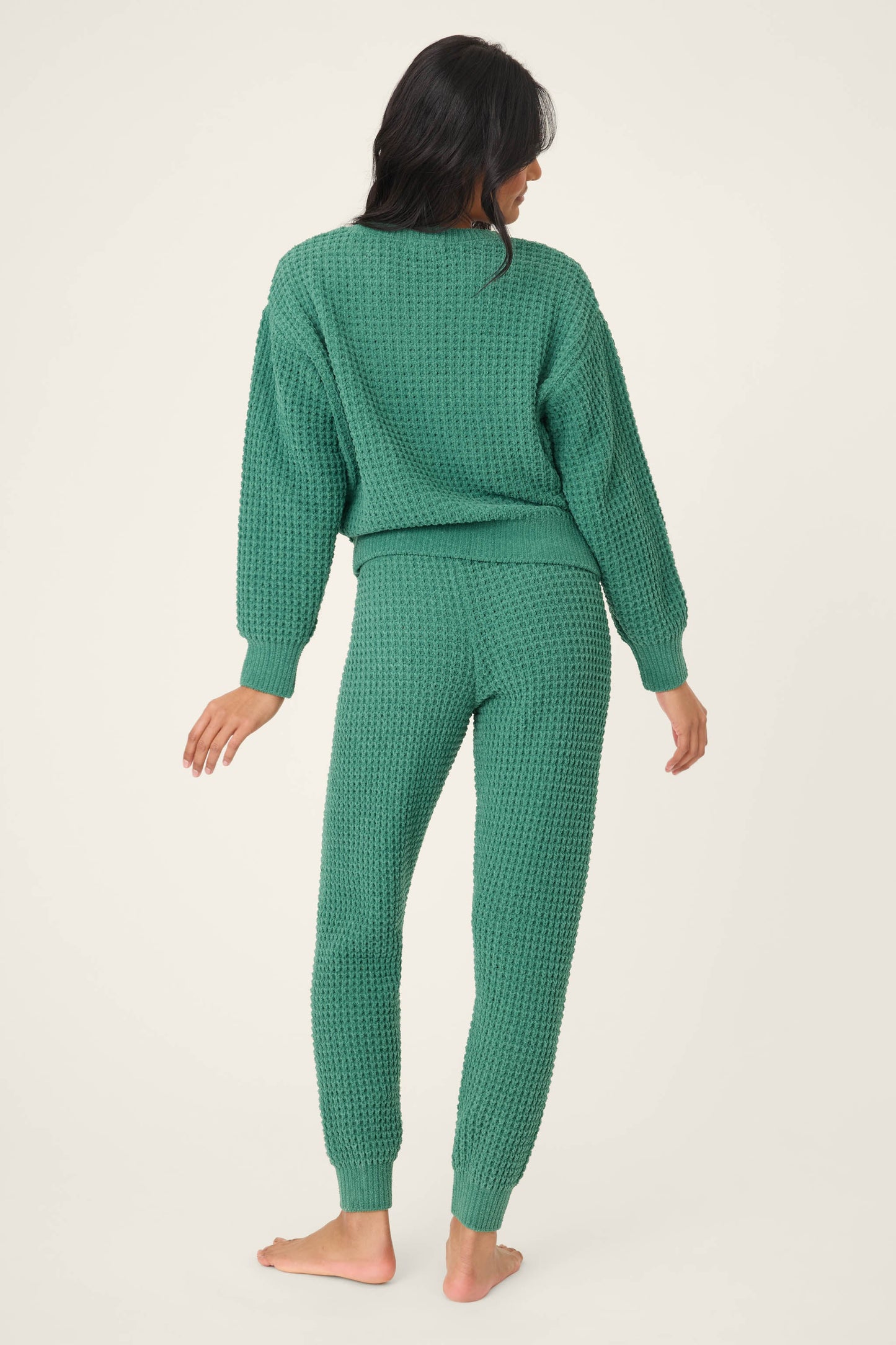 Chenille Waffle Forest Lounge Set