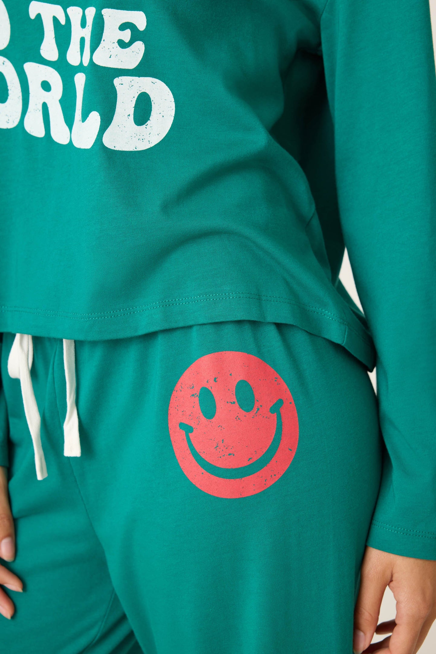 Joy to the World Long Sleeve Lounge Set