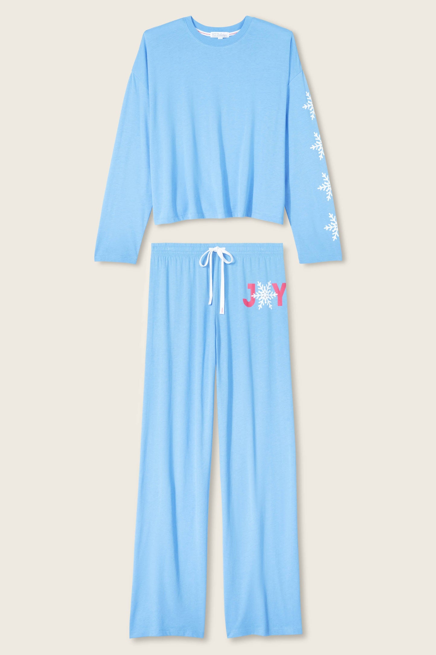 Snowflake Long Sleeve Lounge Set