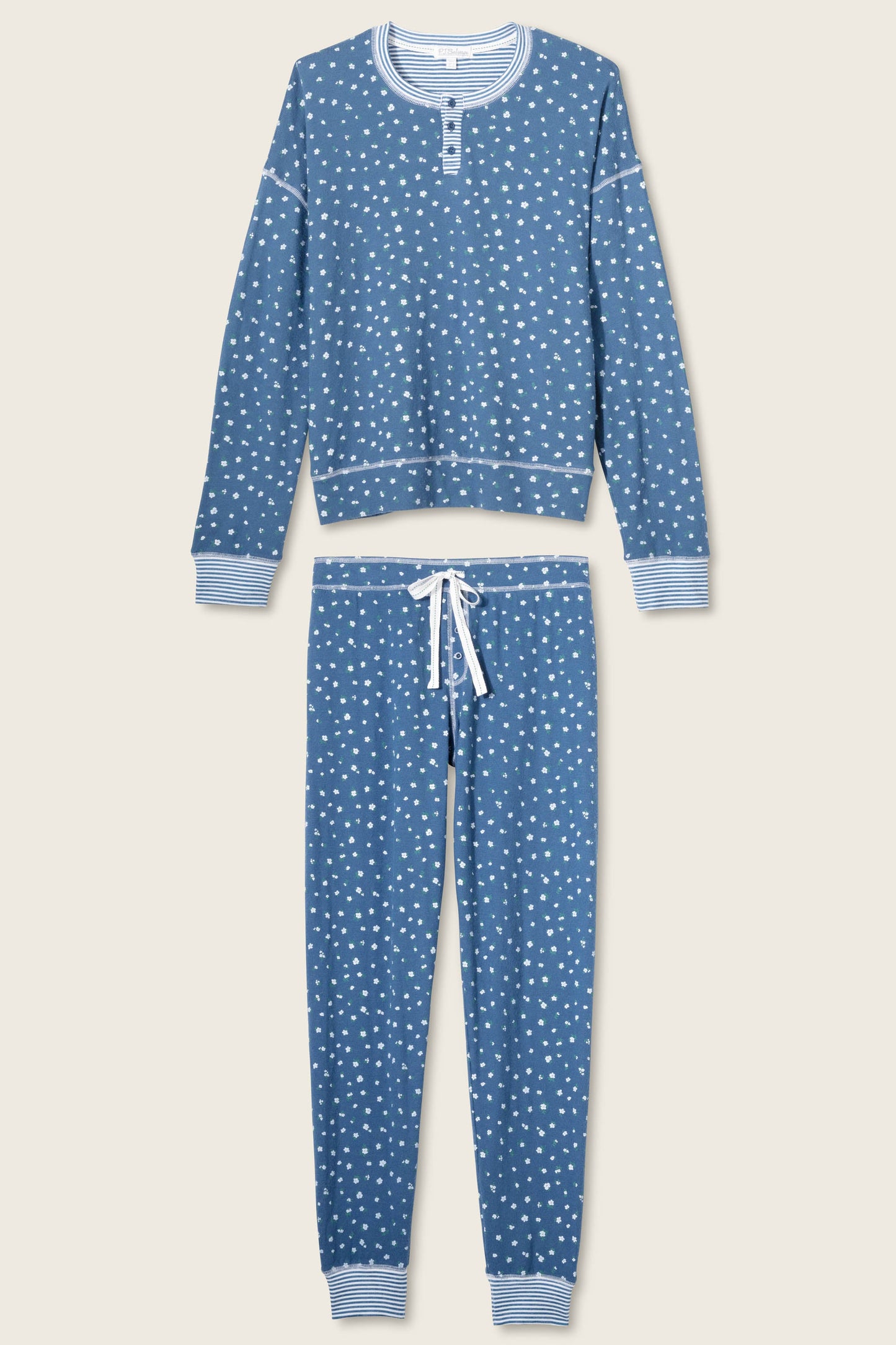 Cozy Life Ditsy Floral PJ Set
