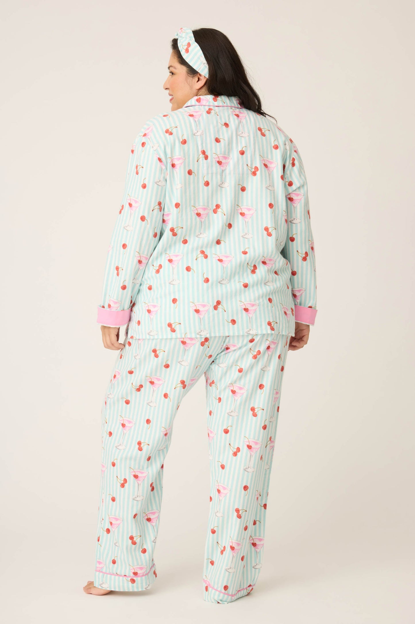 Ma Cherie 3-Piece Plus Size Flannel PJ Set