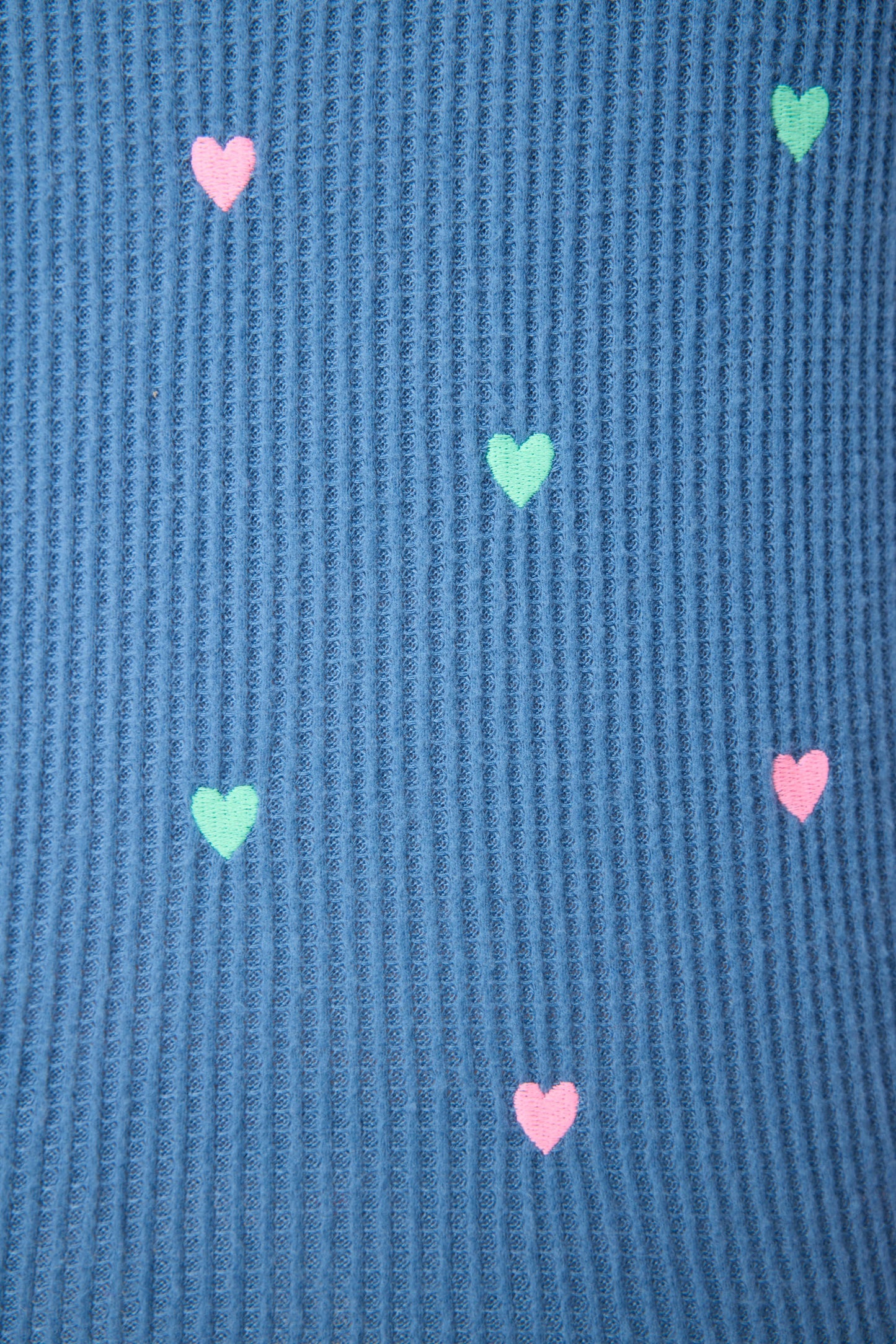 Love Club Tank Top with Embroidered Hearts