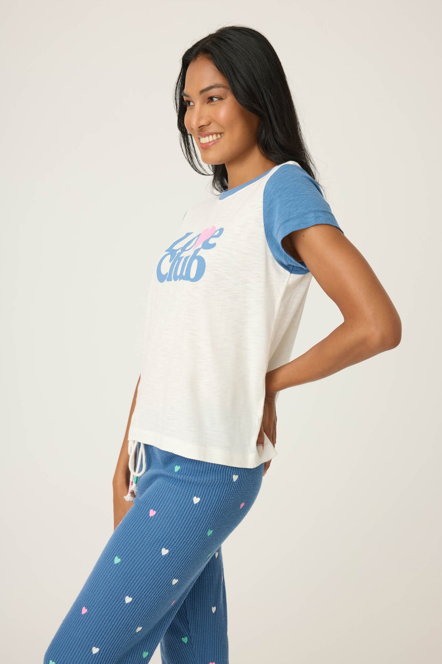 Love Club Graphic Short Sleeve T-Shirt