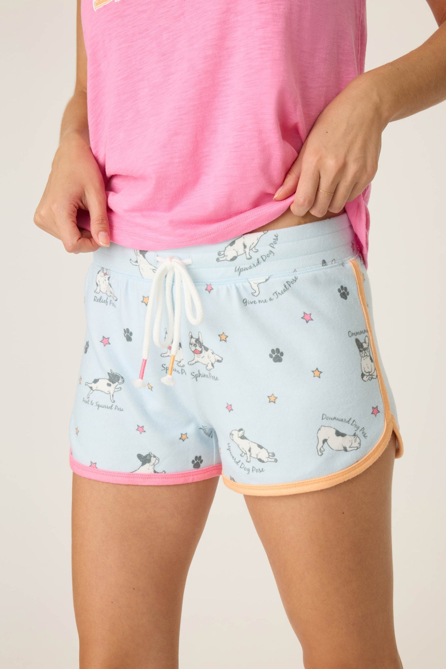 Paws & Breathe Dog Print Shorts