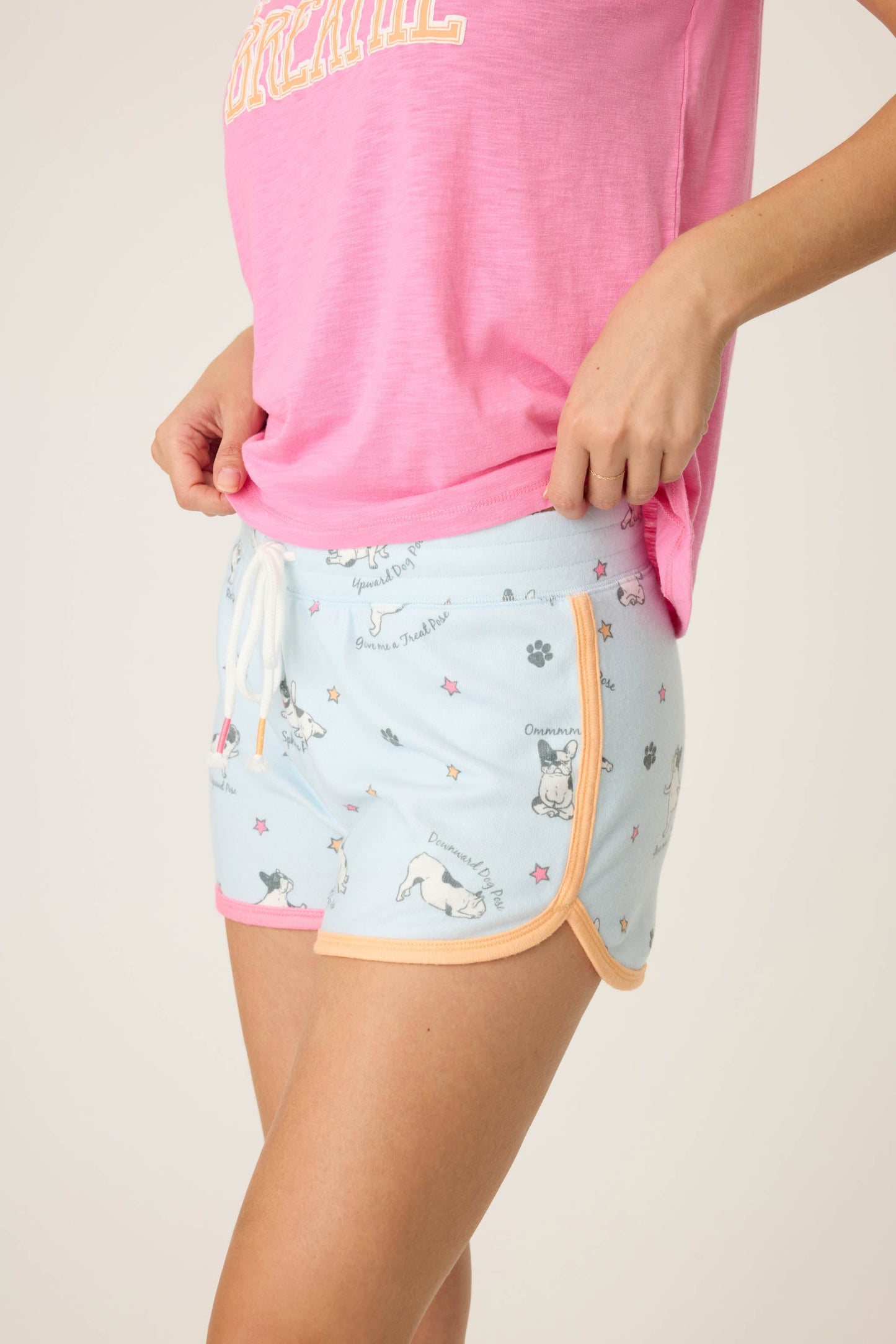 Paws & Breathe Dog Print Shorts
