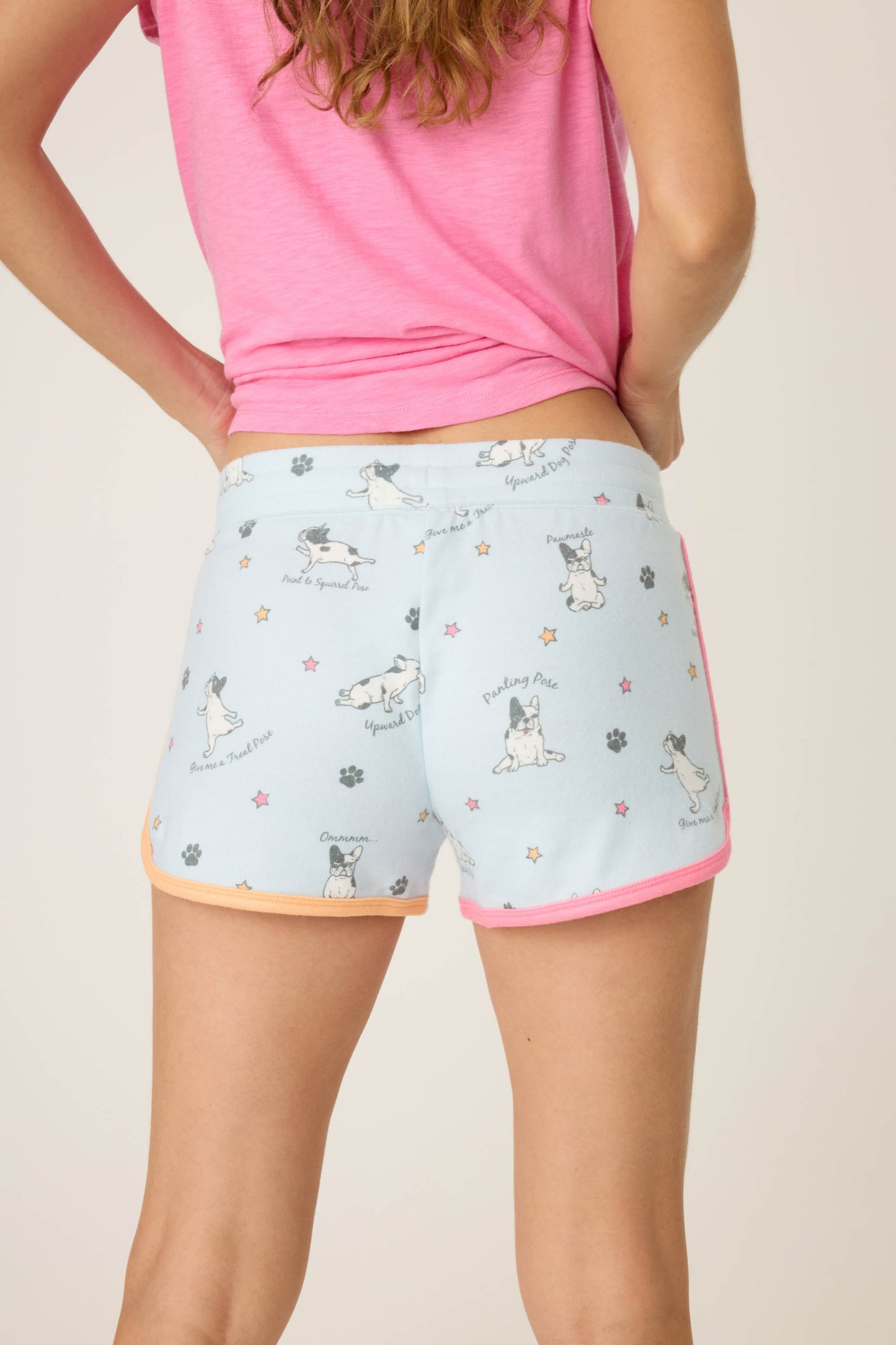 Paws & Breathe Dog Print Shorts