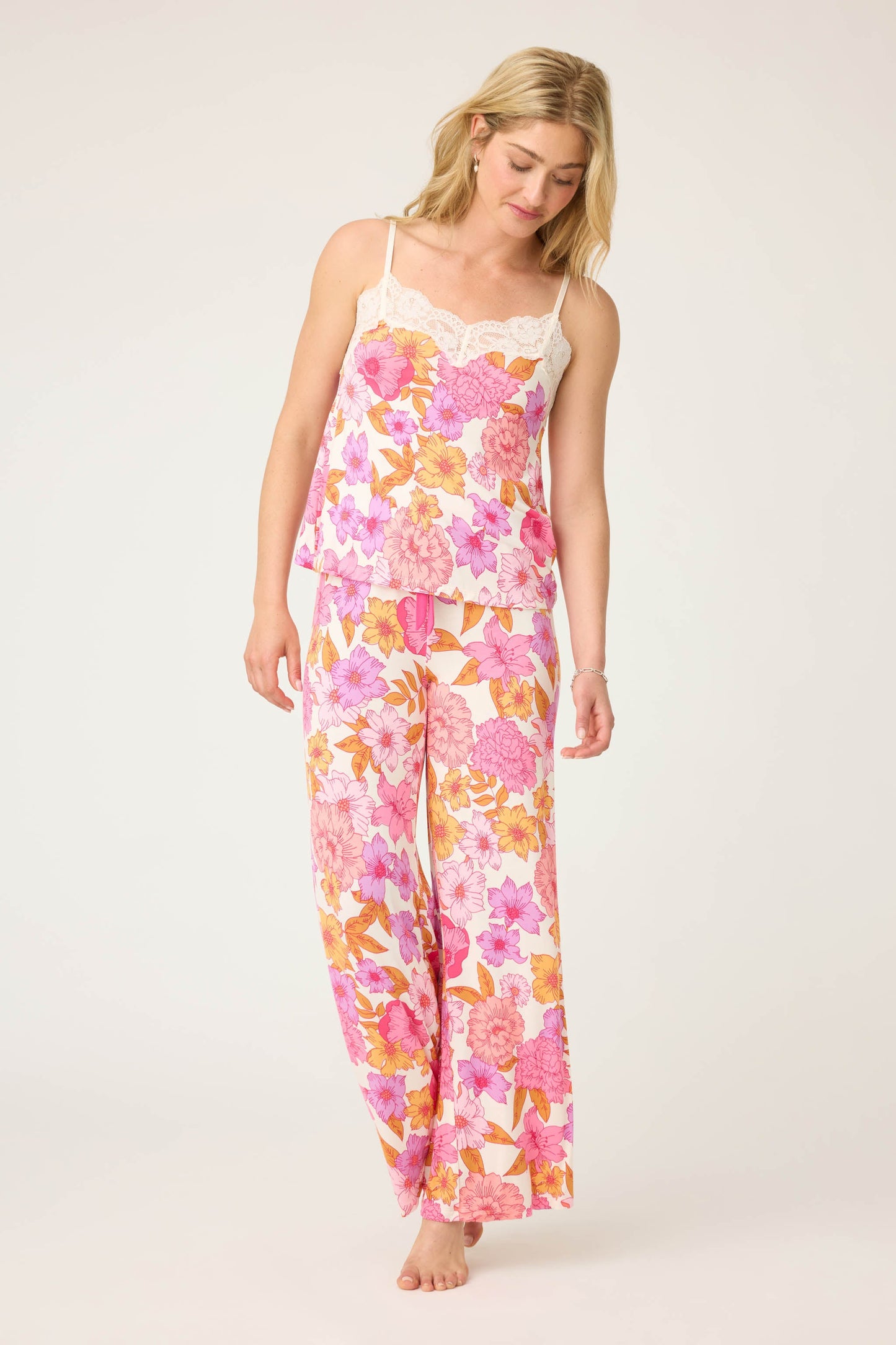 Sweet Dreams Floral Print Modal Lounge Set