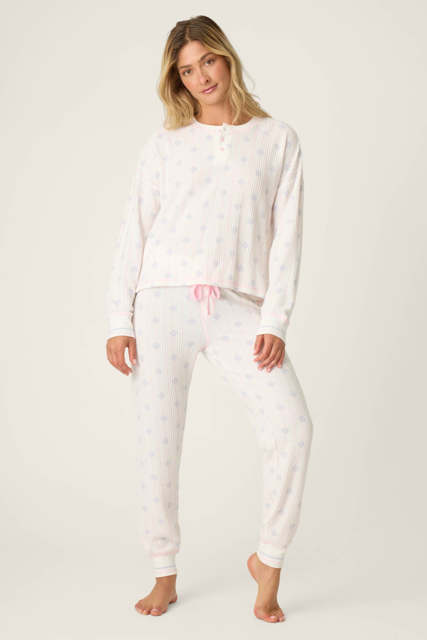 Ski Jammie Classics Snowflake Wishes PJ Set