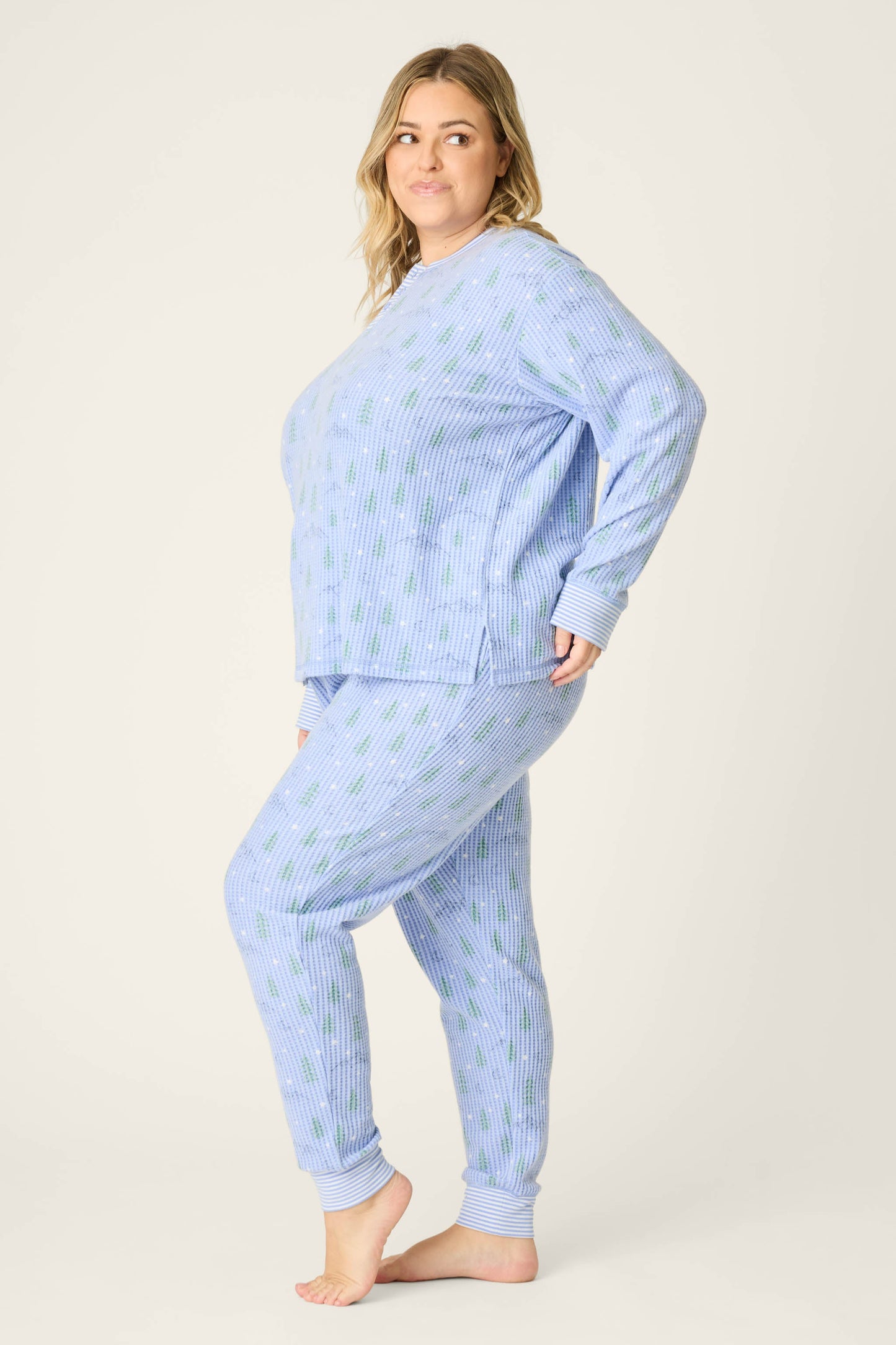 Ski Jammie Classics Mountain Dreams Plus Size PJ Set
