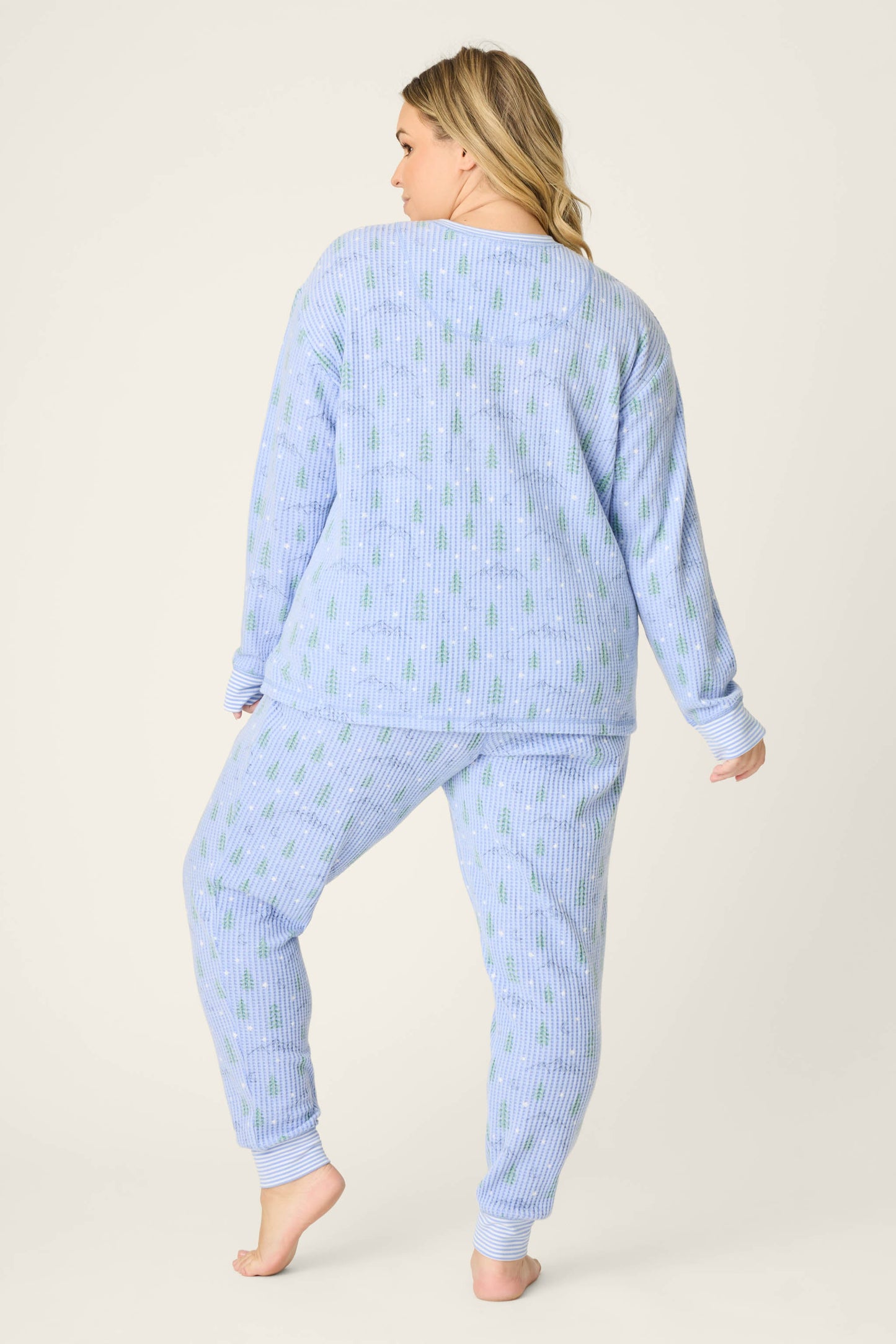 Ski Jammie Classics Mountain Dreams Plus Size PJ Set
