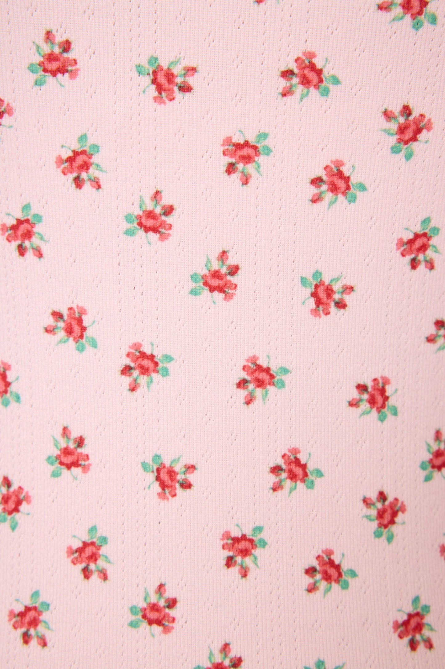 Crazy For The Holidays Ditsy Floral Print Shorts Set