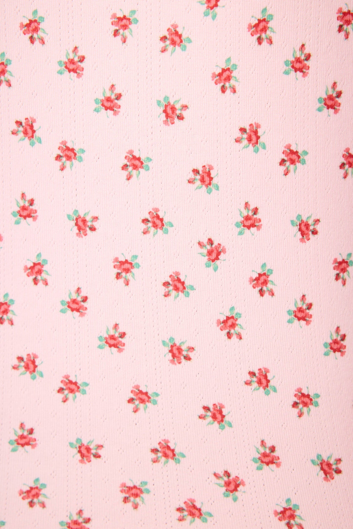 Crazy For The Holidays Ditsy Floral Print Pants Set