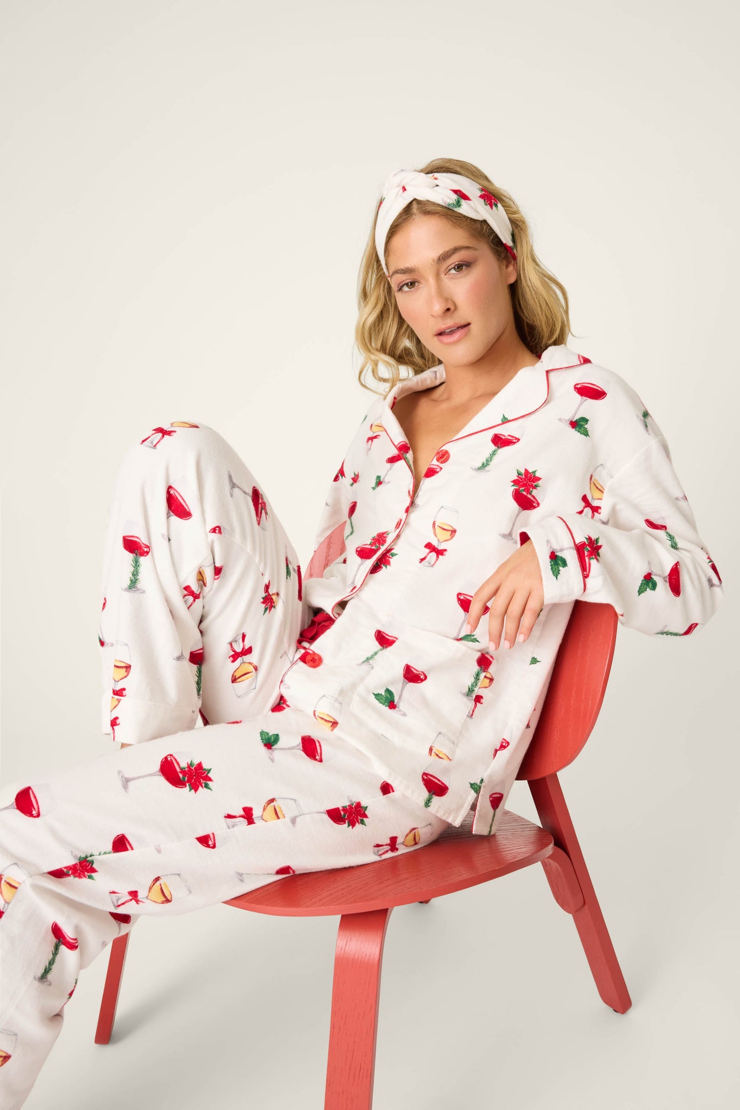 Let's Get Toasty 3-Piece Print Flannel PJ Set