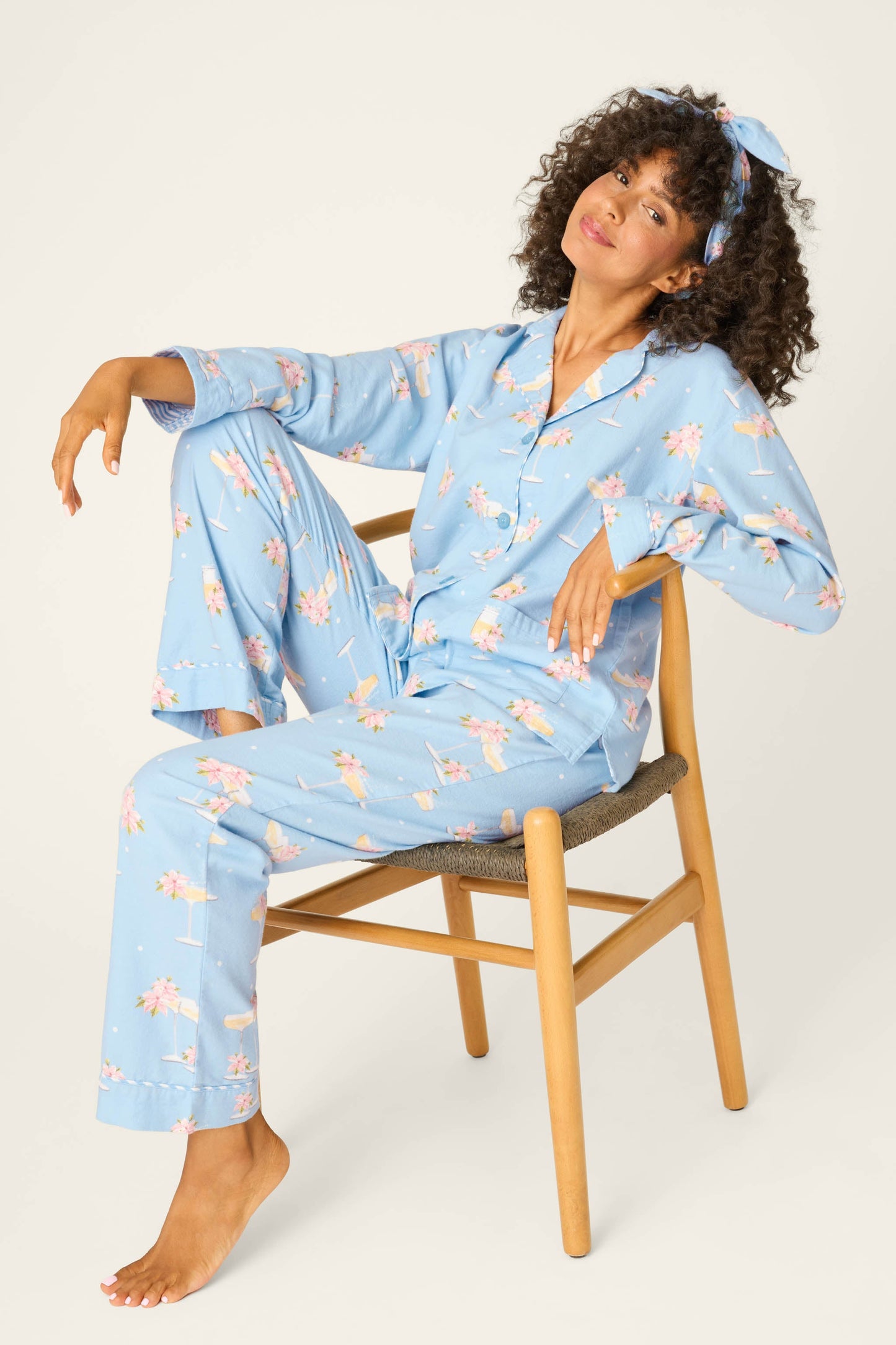 Fizz The Season 3-Piece Flannel PJ Set