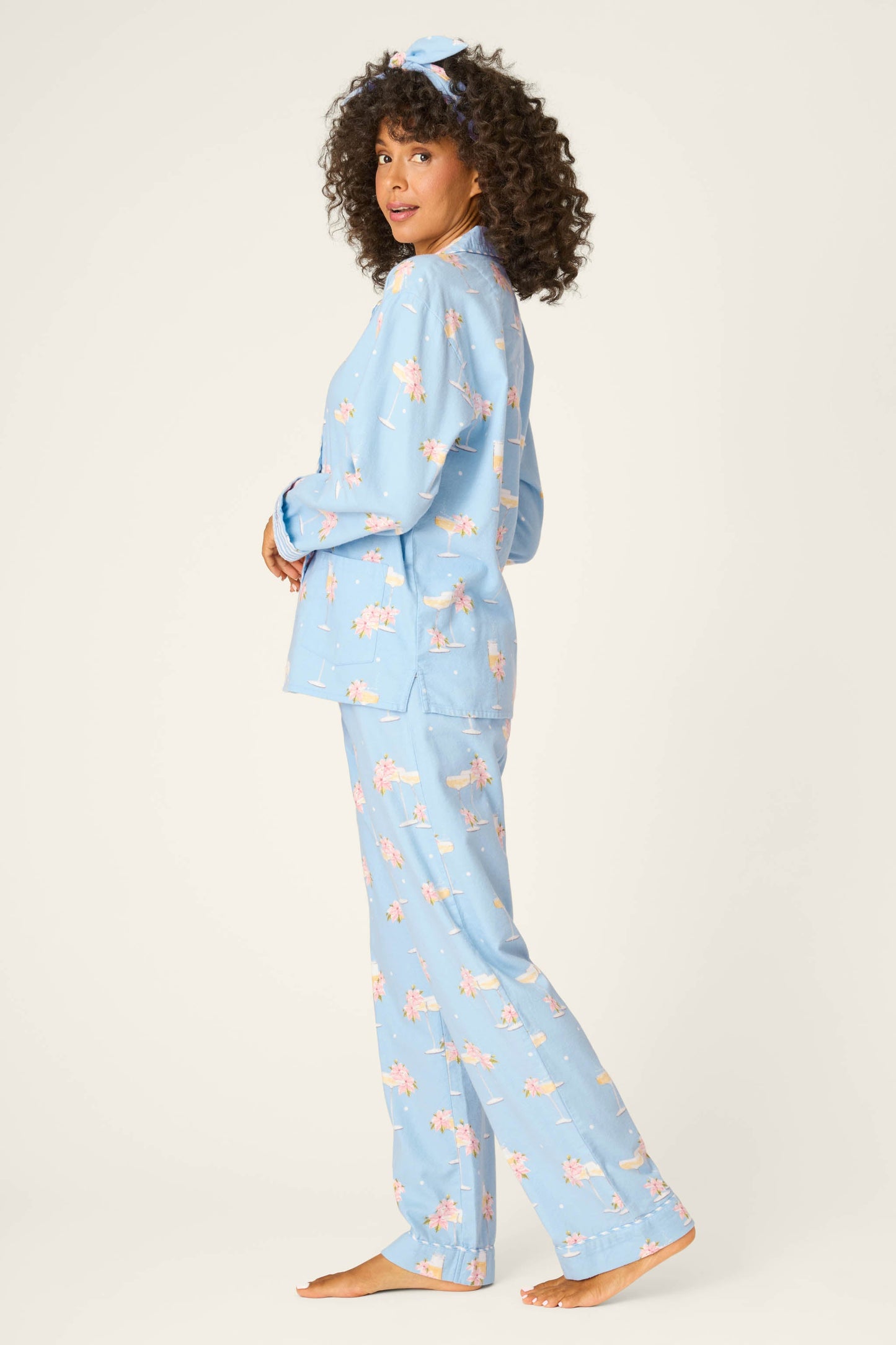 Fizz The Season 3-Piece Flannel PJ Set