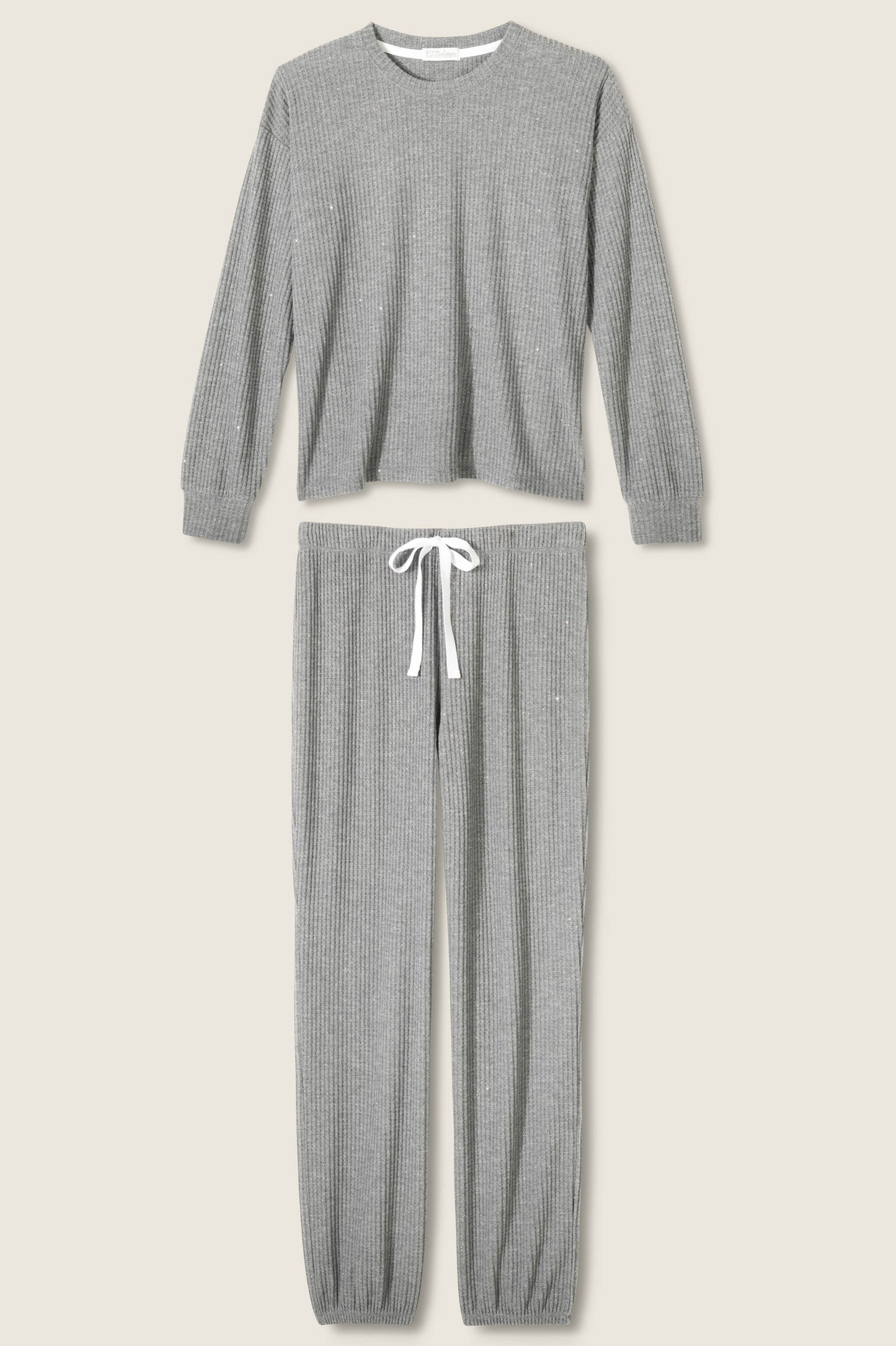 Fireside Sparkle  Charcoal PJ Set