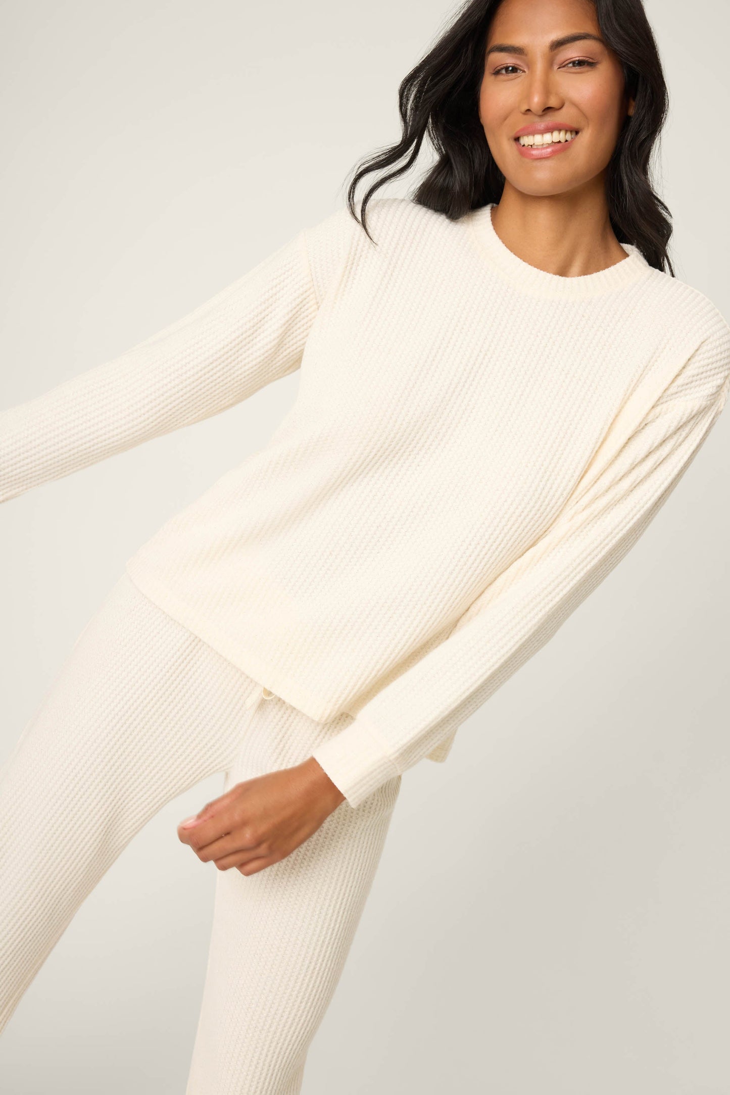 Fireside Sparkle Natural PJ Set