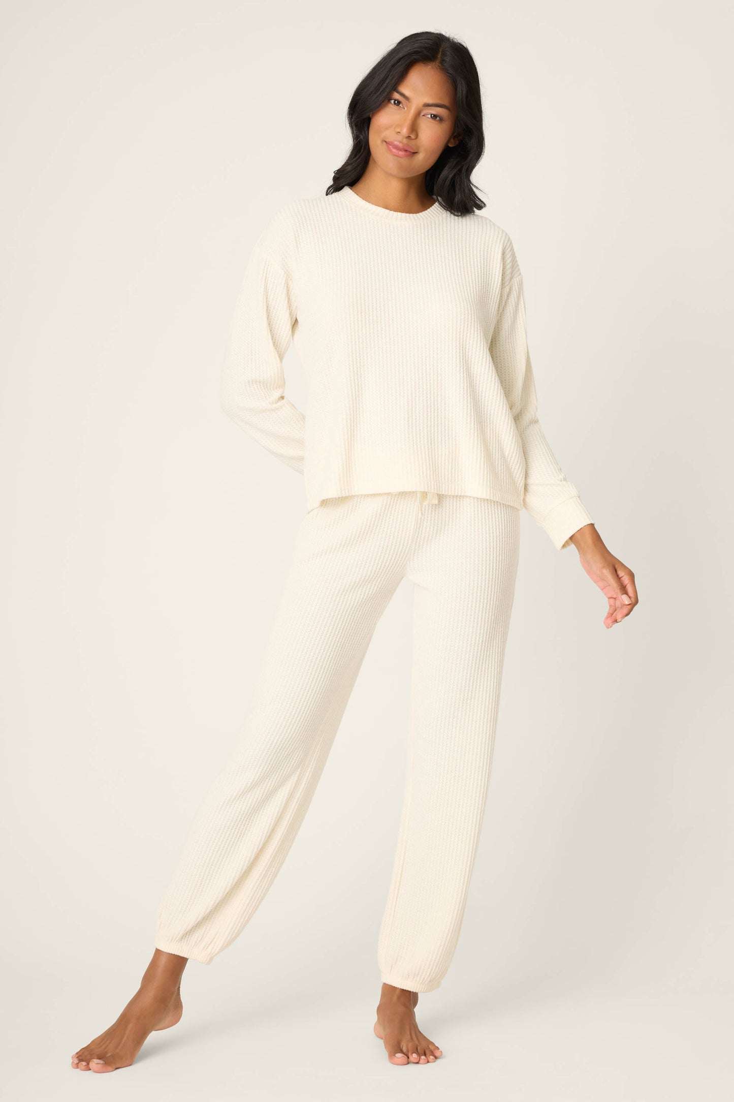 Fireside Sparkle Natural PJ Set