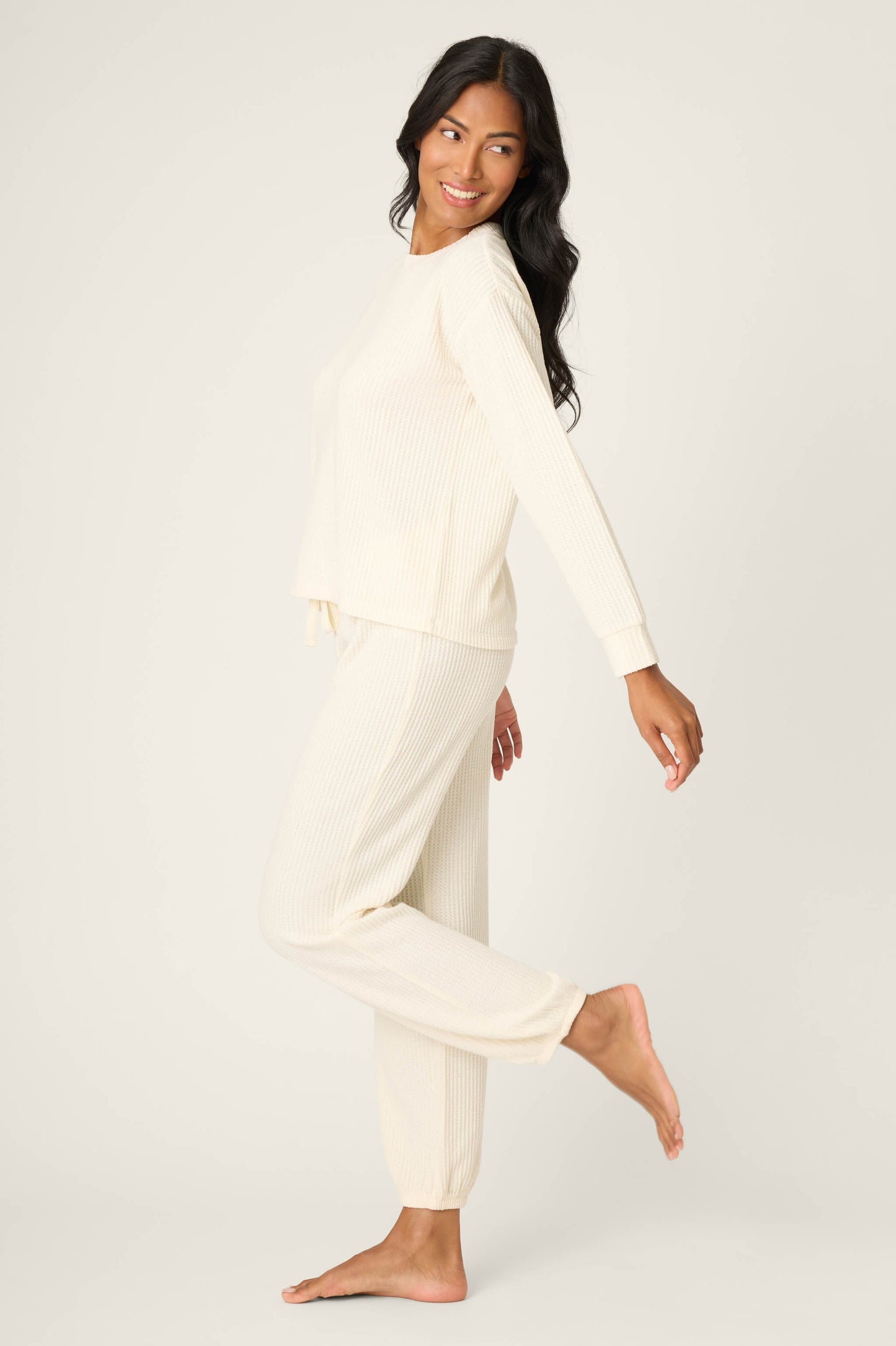 Fireside Sparkle Natural PJ Set