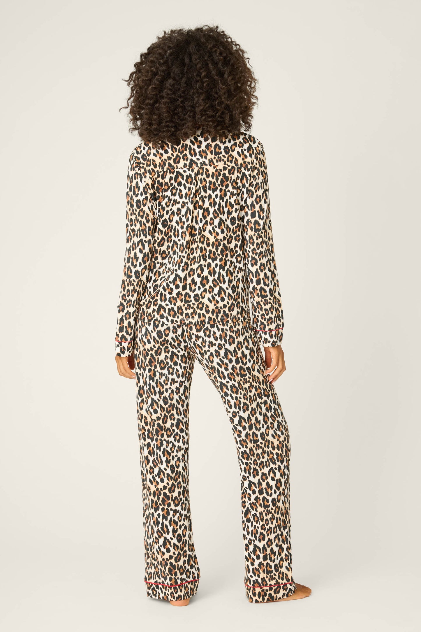Holiday Dreams Leopard Print Pants Set