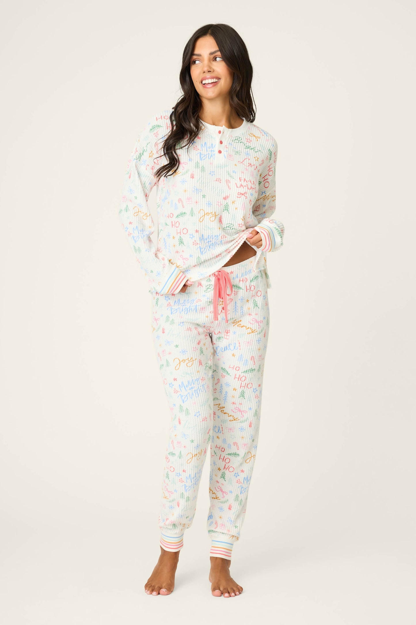 Ski Jammie Classics Fa La La PJ Set